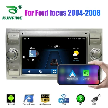 2 Din Android autórádió Ford focus 2004-2008 Autó Sztereó Autóipari Multimédia Videó, DVD Lejátszó GPS Navigációs Carplay