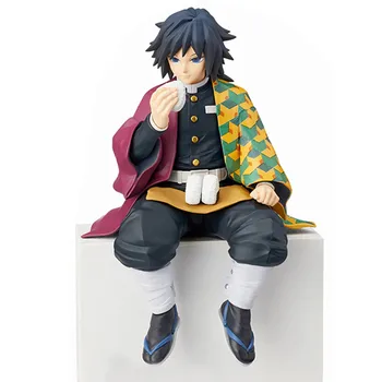 2022 Anime Figura Modell Démon Vadász Kimetsu Nem Yaiba Tomioka Giyuu Adatok PVC Modell Játékok Gyűjteménye Baba Ajándék