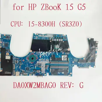 DA0XW2MBAG0 Alaplap HP ZBook 15 G5 Laptop Alaplap CPU:I5-8300H SR3Z0 DDR4 100% - os Teszt OK