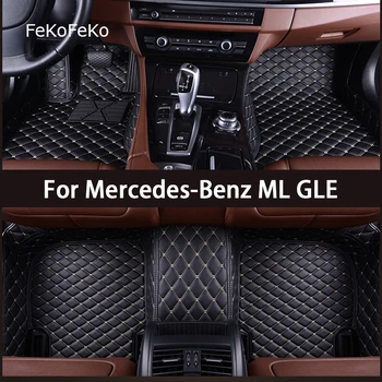 FeKoFeKo Egyedi Autó Szőnyeg A Mercedes-Benz ML GLE W164 W166 V167 W167 ML250-350-500 GLE350-300 Auto Láb Tartozékok