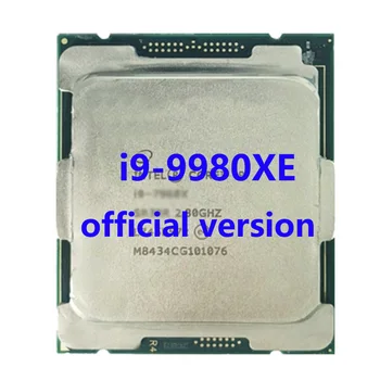 Intel Core i9-9980XE SREZ3 24.75 M Cache akár 4.50 GHz-es, 3.0 GHz-es, 18-Core LGA-éghajlatra 2066 Extreme Edition Processzor X299 Alaplap CPU