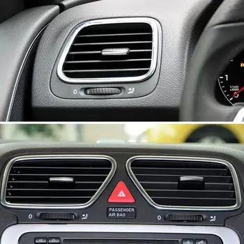 Légkondicionáló Ventillátor kapcsoló pad kártya klip javítás szél alkalmazkodási a pengető gomb kimenet a Volkswagen VW Scirocco Szél Rács