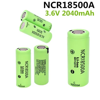 Neue Hohe Qualität 18500a 18500 2040mAh 100% Eredeti Für NCR18500A 3,6 V Aksija Spielzeug Taschenlampe