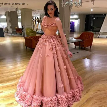 2019 Pink Estélyi Ruha Arab Stílus Egy Sort, Hosszú, Ünnepi Viselet Szépségverseny Bál Ruha Egyedi Plus Size