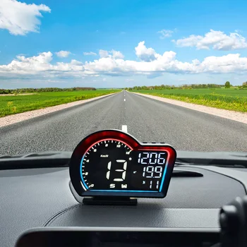 2023 Új G16 GPS HUD Autó, Intelligens Kijelző Teljesen kompatibilis a HUD G16 Sebességmérő Head Up Display fordulatszám-túllépés Riasztó