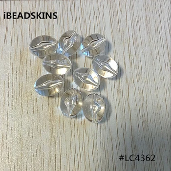 23x17mm 110pcs/sok Akril világos, tojás alakú gyöngyök (Mint látható), az ékszerek, nyaklánc készítése #4362