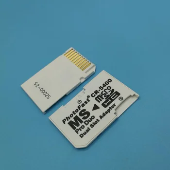 5DB 10DB/SOK CR-5400 MicroSD Micro SDHC TF Kártya, MS PRO DUO-Dual Slot Adapter PSP CR5400