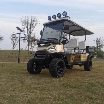 72V 4-üléses Vadászat Autó Rövid Konténer szabadidős jármű golf-s elektromos