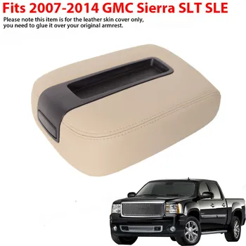 A Chevy Tahoe Silverado GMC Sierra Yukon Karfa Borító középkonzol PU Bőr 2007 2008 2009 2010 2011 2012 2013 2014