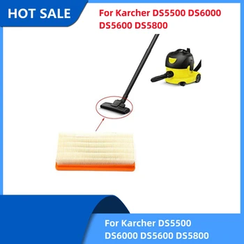 A Karcher DS5500 DS6000 DS5600 DS5800 Robot Porszívó Alkatrész Karcher 6.414-631.0 Szűrők 1DB Mosható Hepa Filter Por
