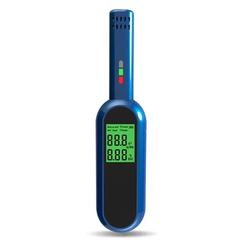 Alkohol Detector Alkohol Monitor Gyors Teszt Nagy Pontosságú Digitális Breathalyze Digitális Kijelző Lehelete Alkohol Teszter DM604B