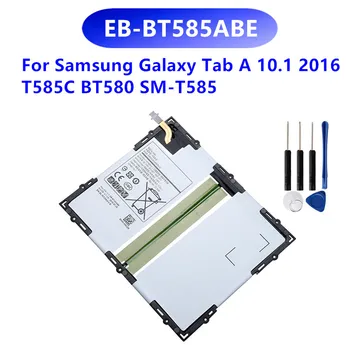 Eredeti Csere Samsung Akkumulátor Galaxy Tab EGY 10.1 2016 T585C BT580 SM-T585 EB-BT585ABE EB-BT585ABA 7300mAh + eszközök