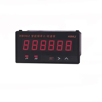 HB962 dupla beállítás hat számjegyű kijelző, frekvencia mérő / fordulatszámmérő / line sebesség mérő