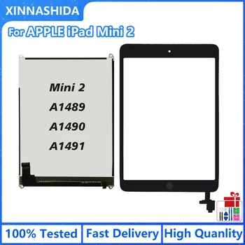 LCD, majd Érintse meg a Kijelző APPLE iPad Mini 2 Mini2 A1489 A1490 A1491 Mini 2 100% - os Tesztelt LCD Kijelző érintőképernyő