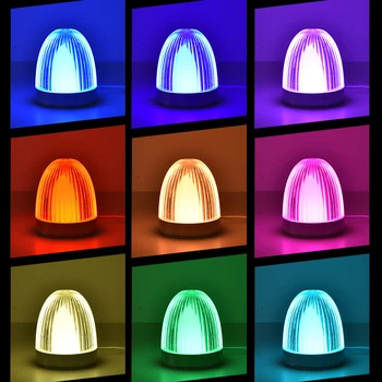 LED-es Éjszakai Lámpa Lámpa Vezeték nélküli Újratölthető asztali Lámpa RGB Éjjeli Lámpa, Gyerek, Gyermek Ajándék, Nappali Dekoráció