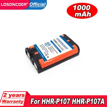LOSONCOER 1000mAh HHRP107 A HHR-P107 HHR-P107A HHRP107A HHR-P107A KX-TGA300 KX-TG6074PK, Vezeték nélküli Telefon, Ni-MH Akkumulátor