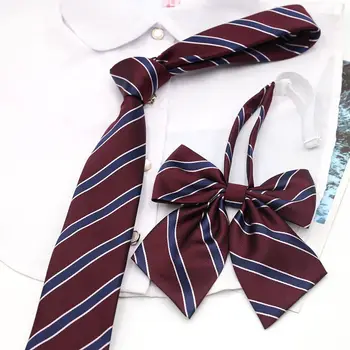 Nyakkendő Divat Japán JK/DK Stílus Csíkos Divat Iskolai Egyenruha Szalagok csokornyakkendőt Fiúk Lányok
