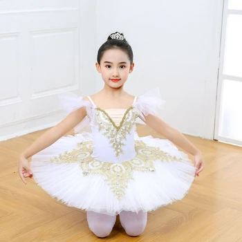 Profi Balett Jelmez Klasszikus Balerina Balett Tütü Gyermek, Kölyök Lány Felnőtt Princess Tutu Tánc, Balett Ruha