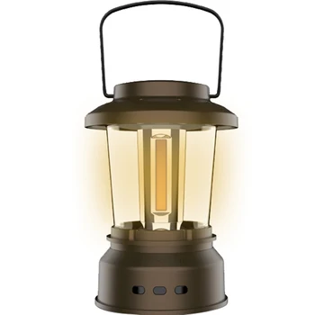 Retro Hordozható Kemping Lámpás Szabadtéri Bluetooth 5.3 Hangszóró Lámpa Erőteljes, 360° - Os Lámpa Vízálló Sátor Lámpa Kültéri