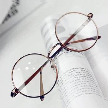 Retro Kerek Keret Rövidlátás Szemüveg Dioptria -1.0 -1.5 -2.0 Ja-2, 5 -3.0 -3.5 -4.0 Női Férfi Unisex Vintage Rövidlátó Szemüveg