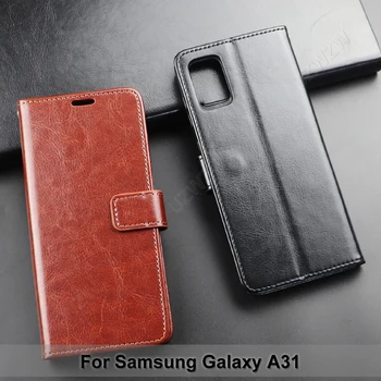 Samsung Galaxy A31 Flip Pénztárca PU bőrtok