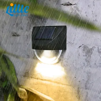 Solar Kültéri Lámpa Fali Lámpa Energiatakarékos Kerti Lámpa Vízálló Napelemes Lámpa Kert Kert Díszítő Utcai Világítás Világítás