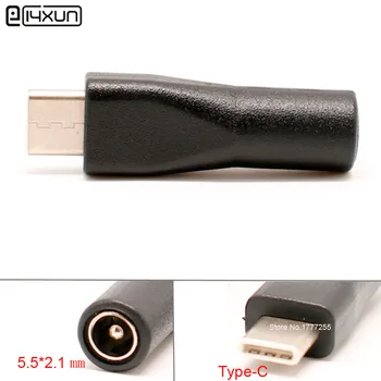 USB 3.1 C-Típusú USB-C DC 5.5*2.1 mm Teljesítmény Jack Hosszabbító Felelős Adapter Csatlakozó Adapter Andrews Köles Lenovo Meizu