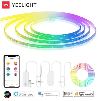 Yeelight Aurora Okos, Világos Szalag 1S Plus LED RGB Színes WiFi Távirányító APP Asszisztens Homekit a Xiaomi intelligens otthon