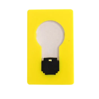 Összecsukható LED-es Zseb Lámpa 5db Hitelkártya, Pénztárca Villanykörte a Háztartási Szobás, Energiatakarékos