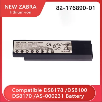 Új, eredeti csere akkumulátor Zebra DS8178 DS8100 DS8170 MINT-000231; 82-176890-01 71-176890-01 BTRY-DS81EAB0E-00